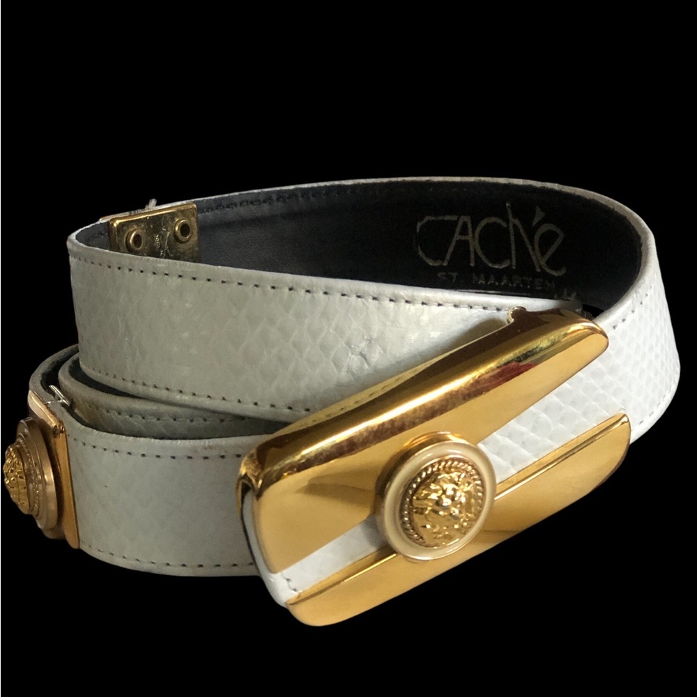 Vintage Cache St Maarten Belt 41” Long